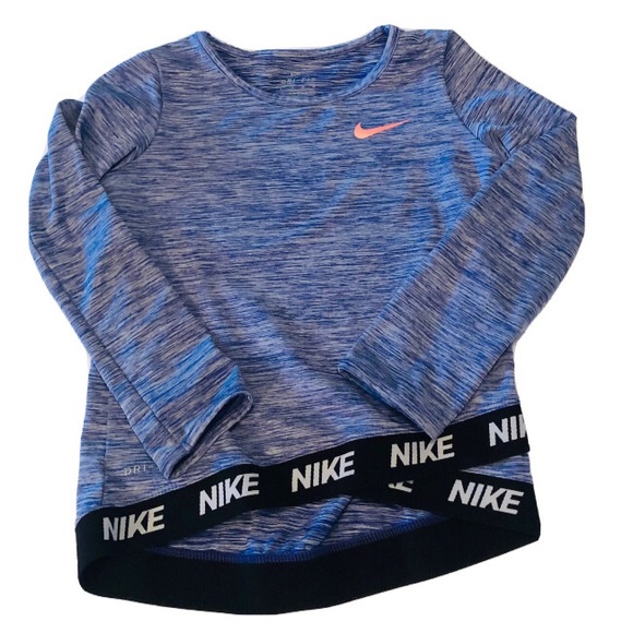 Nike Other - Nike Girls Dri Fit Top Crossover Space Dye Size 6